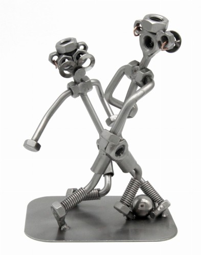 FIGURKA Z METALU - PIŁKA NOŻNA 2 OSOBY