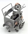 FIGURKA Z METALU - MECHANIK SAMOCHODOWY 2 OSOBY - zdjęcie 12