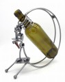 STOJAK NA WINO METALOWY - FIGURKA KELNER - zdjęcie 2