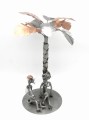 FIGURKA Z METALU - PARA POD PALMĄ  - zdjęcie 3