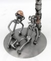 FIGURKA Z METALU - PARA POD PALMĄ  - zdjęcie 10