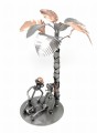 FIGURKA Z METALU - PARA POD PALMĄ  - zdjęcie 5