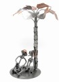 FIGURKA Z METALU - PARA POD PALMĄ  - zdjęcie 1