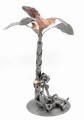 FIGURKA Z METALU - PARA POD PALMĄ  - zdjęcie 6