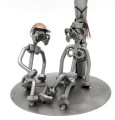 FIGURKA Z METALU - PARA POD PALMĄ  - zdjęcie 11