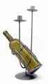 STOJAK NA WINO METALOWY ZE ŚWIECZNIKIEM - zdjęcie 10