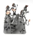 FIGURKA Z METALU - KAPELA ROCKOWA - zdjęcie 4