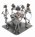 FIGURKA Z METALU - KAPELA ROCKOWA - zdjęcie 9