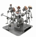 FIGURKA Z METALU - KAPELA ROCKOWA - zdjęcie 13
