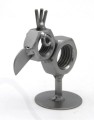 FIGURKA Z METALU - PAPUGA - zdjęcie 3