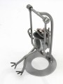 ŻABA NA HUŚTAWCE - FIGURKA Z METALU  - zdjęcie 10