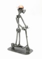 FIGURKA Z METALU  - HULAJNOGA ELEKTRYCZNA - zdjęcie 4