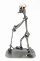FIGURKA Z METALU  - HULAJNOGA - zdjęcie 2