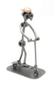 FIGURKA Z METALU  - HULAJNOGA - zdjęcie 5