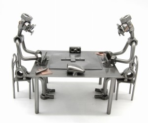 FIGURKA Z METALU - SCRABBLE 