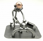 FIGURKA Z METALU - GAZOWNIK