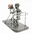 FIGURKA Z METALU - HOKEJ NA LODZIE - zdjęcie 7