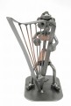 FIGURKA Z METALU - HARFA - zdjęcie 5