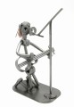 FIGURKA Z METALU - GITARA KLĘCZĄCY - GITARZYSTA - zdjęcie 1