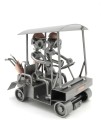 FIGURKA Z METALU - WÓZEK GOLFOWY - zdjęcie 4