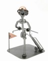 FIGURKA Z METALU - GOLF KOLANO - zdjęcie 6