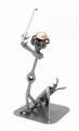 FIGURKA Z METALU - GOLF PO UDERZENIU - zdjęcie 1