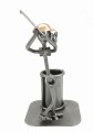 FIGURKA Z METALU - GOLF + POJEMNIK NA DŁUGOPISY - zdjęcie 7