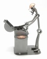 FIGURKA Z METALU  - GRILL DUŻY - zdjęcie 5