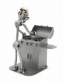 FIGURKA Z METALU  - GRILL DUŻY - zdjęcie 2