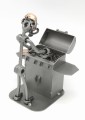 FIGURKA Z METALU  - GRILL DUŻY - zdjęcie 10