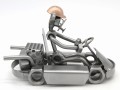 FIGURKA Z METALU -GOKART - zdjęcie 3