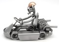 FIGURKA Z METALU -GOKART - zdjęcie 1
