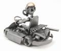 FIGURKA Z METALU -GOKART - zdjęcie 6