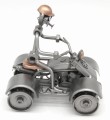 FIGURKA Z METALU -CZTEROKOŁOWIEC - QUAD - zdjęcie 11