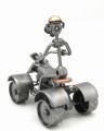 FIGURKA Z METALU -CZTEROKOŁOWIEC - QUAD - zdjęcie 7