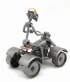 FIGURKA Z METALU -CZTEROKOŁOWIEC - QUAD - zdjęcie 9