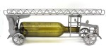 STOJAK NA WINO METALOWY - FIGURKA STRAŻ POŻARNA