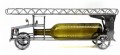 STOJAK NA WINO METALOWY - FIGURKA STRAŻ POŻARNA - zdjęcie 7