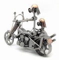 FIGURKA Z METALU - MOTOR CHOPPER Z WÓZKIEM BOCZNYM - zdjęcie 8