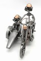 FIGURKA Z METALU - MOTOR CHOPPER Z WÓZKIEM BOCZNYM - zdjęcie 10