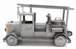 FIGURKA Z METALU - STRAŻ POŻARNA RETRO
