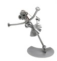 FIGURKA Z METALU  - ŁYŻWIARKA - zdjęcie 1
