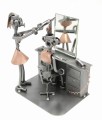 FIGURKA Z METALU - FRYZJERKA LUSTERKO  - zdjęcie 9