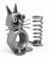 FIGURKA Z METALU - KOT I + UCHWYT NA DŁUGOPIS - zdjęcie 5