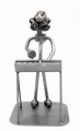 FIGURKA Z METALU - ORGANY - KEYBOARD Z MIKROFONEM - zdjęcie 2