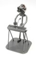 FIGURKA Z METALU - ORGANY - KEYBOARD Z MIKROFONEM - zdjęcie 10