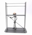BUDOWLANIEC  RUSZTOWANIE - FIGURKA Z METALU  - zdjęcie 2
