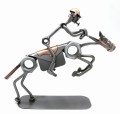 FIGURKA Z METALU - KOŃ SKACZĄCY - zdjęcie 9