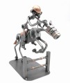 FIGURKA Z METALU - KOŃ PRZESZKODA - zdjęcie 2