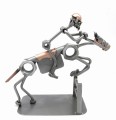 FIGURKA Z METALU - KOŃ PRZESZKODA - zdjęcie 9